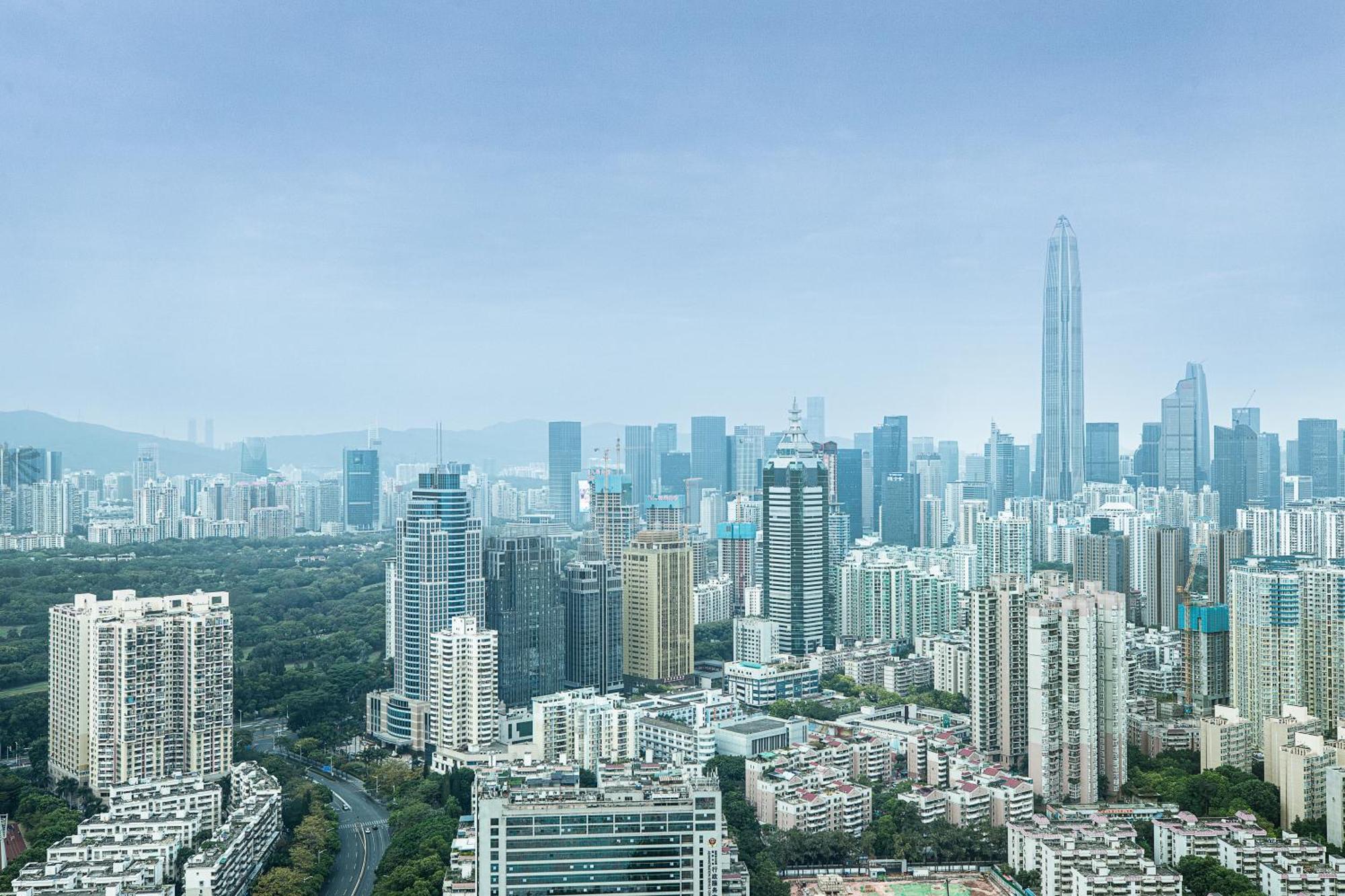 Urcove By Hyatt Shenzhen Futian Port Hotell Eksteriør bilde